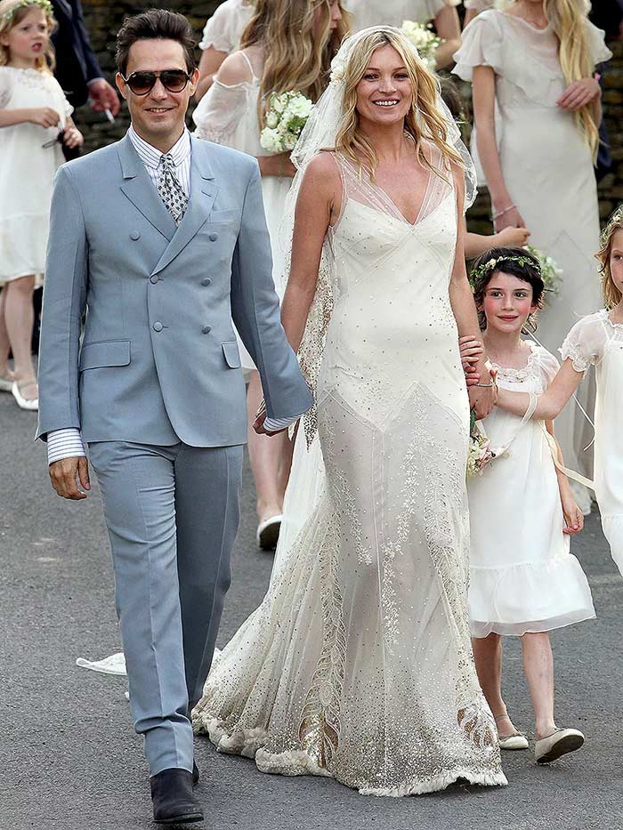 Kate Moss wedding dress